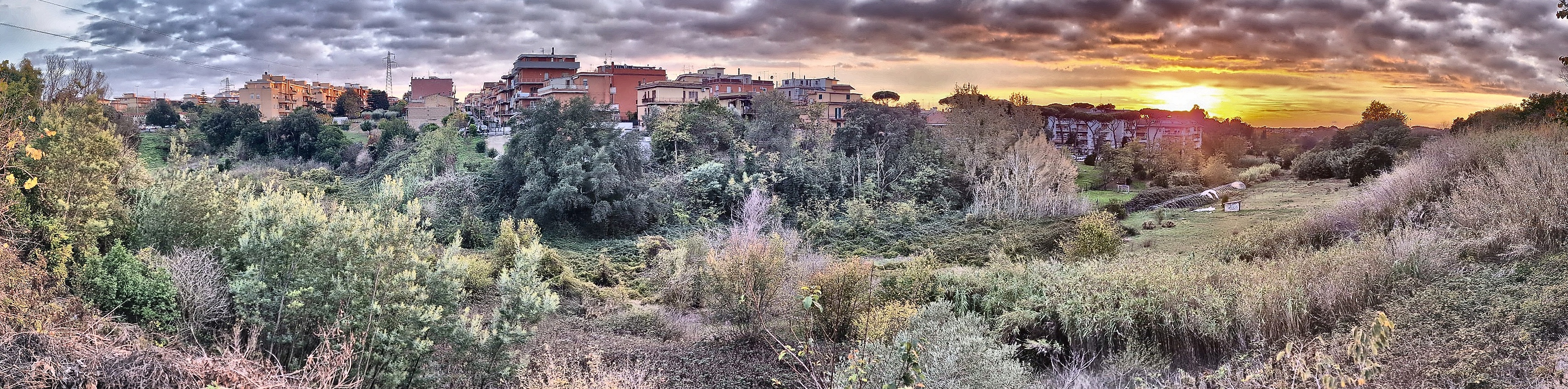 Panoramica dell'area del progetto