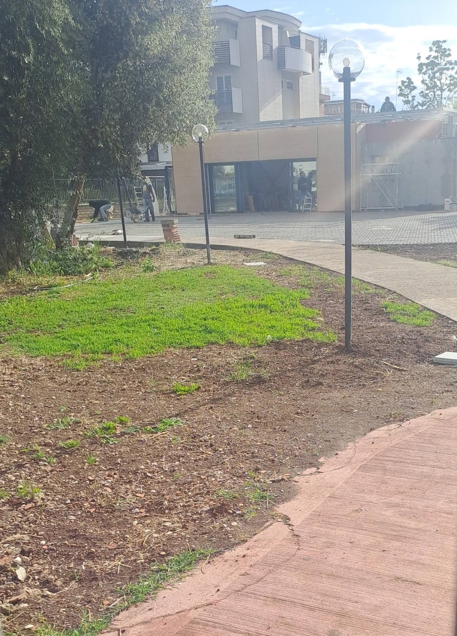 Riqualifica dell'area verde di via Borgo Ticino