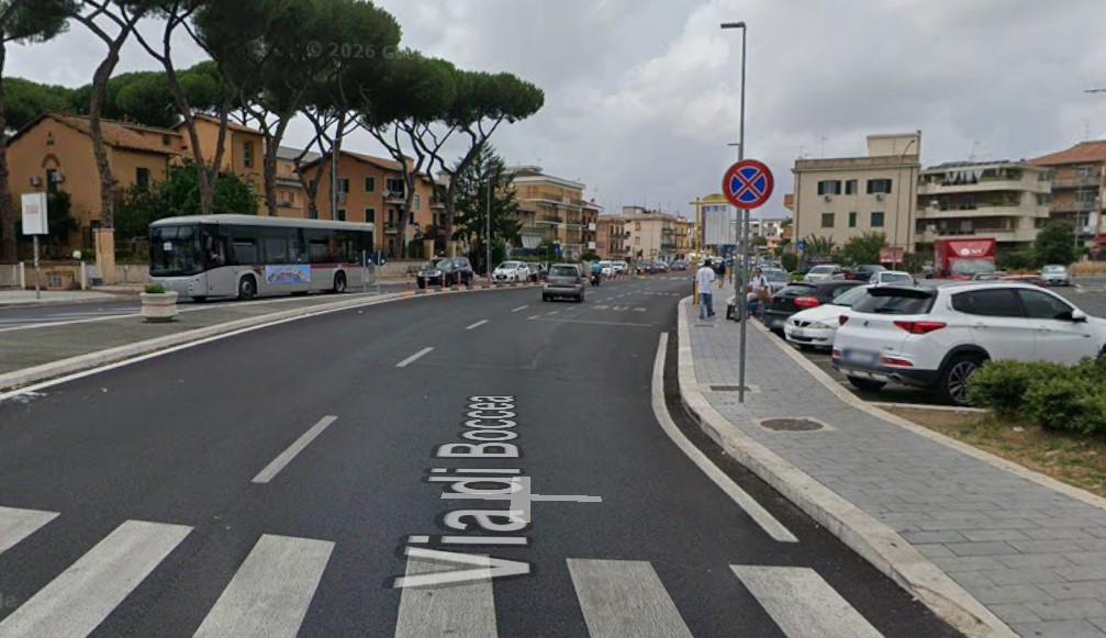 Il luogo dell'ultimo incidente in cui sono stati investiti 2 pedoni
