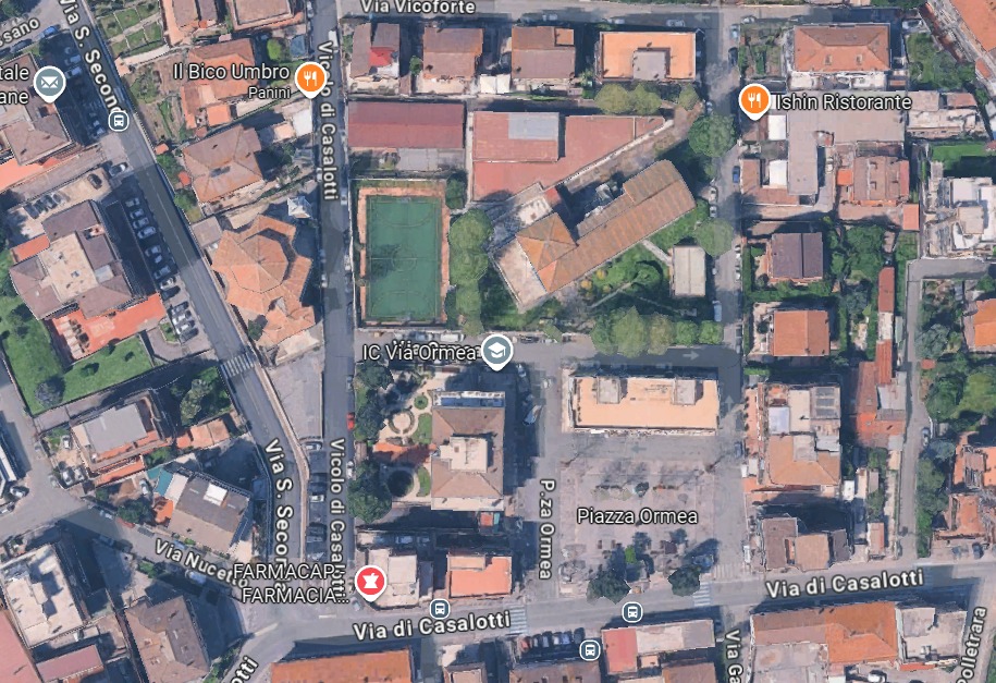 Viabilità Vicolo di Casalotti e mercato Piazza Ormea