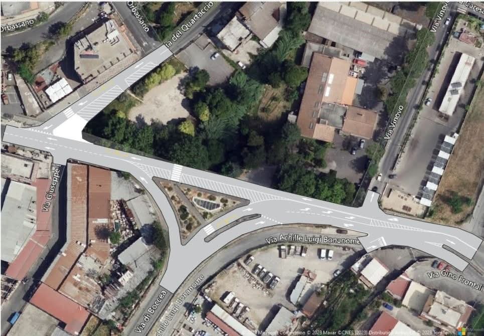 Razionalizzazione via Boccea-via del Quartaccio-via Vinovo-Svincolo GRA